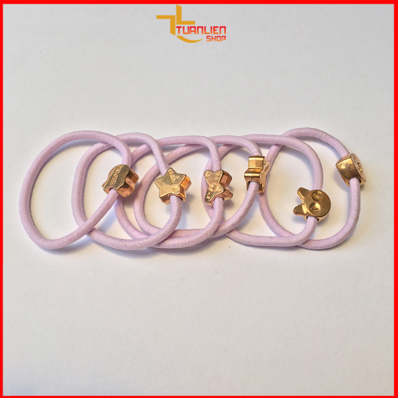 Thun cột tóc luồn hạt nhiều hình dễ thương giá rẻ chất lượng