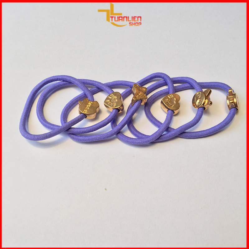 Thun cột tóc luồn hạt nhiều hình dễ thương giá rẻ chất lượng