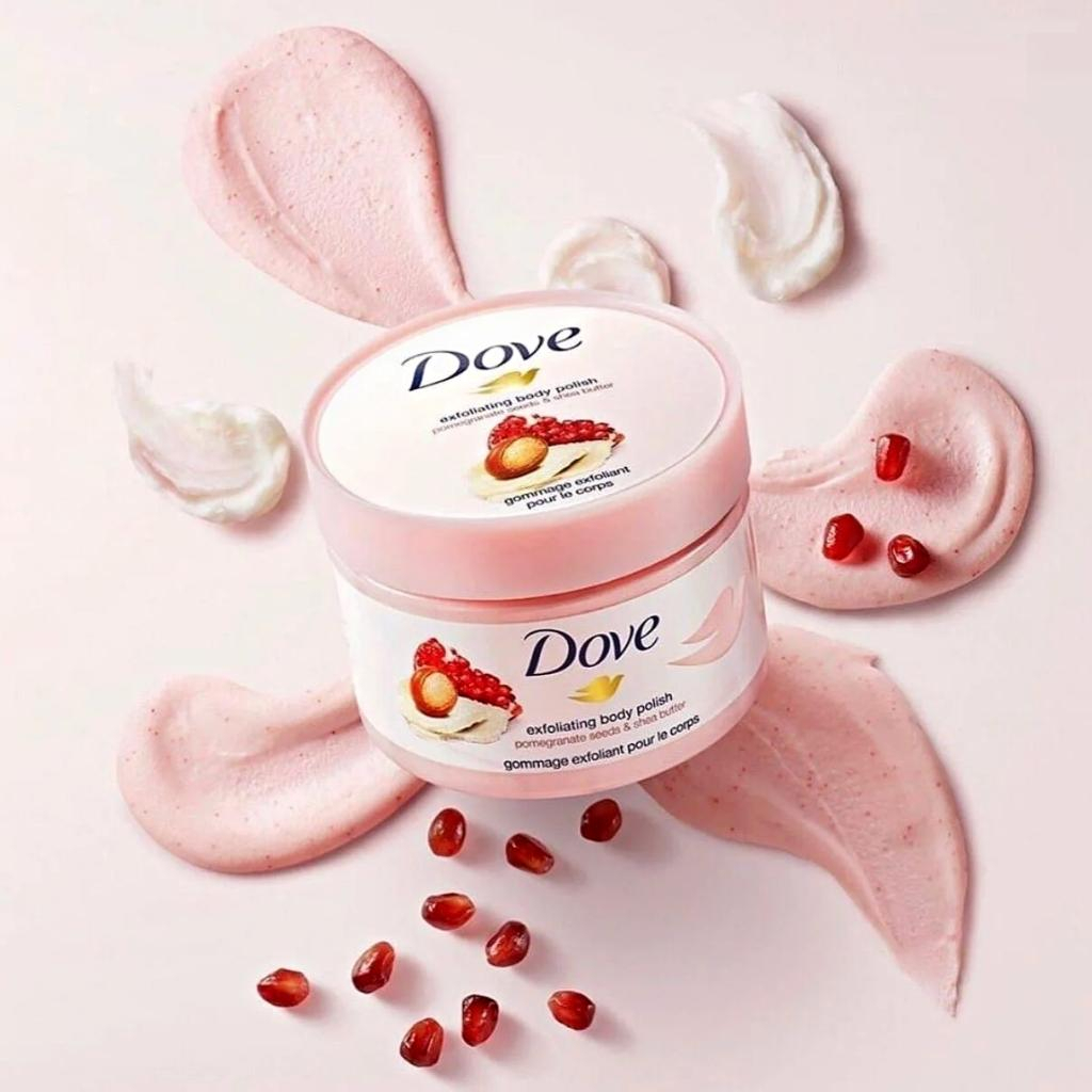 Tẩy Da Chết DOVE Body Giúp Da Mịn Màng Tẩy Tế Bào Chết DOVE Chính Hãng [BẢN ĐỨC & BẢN MỸ]