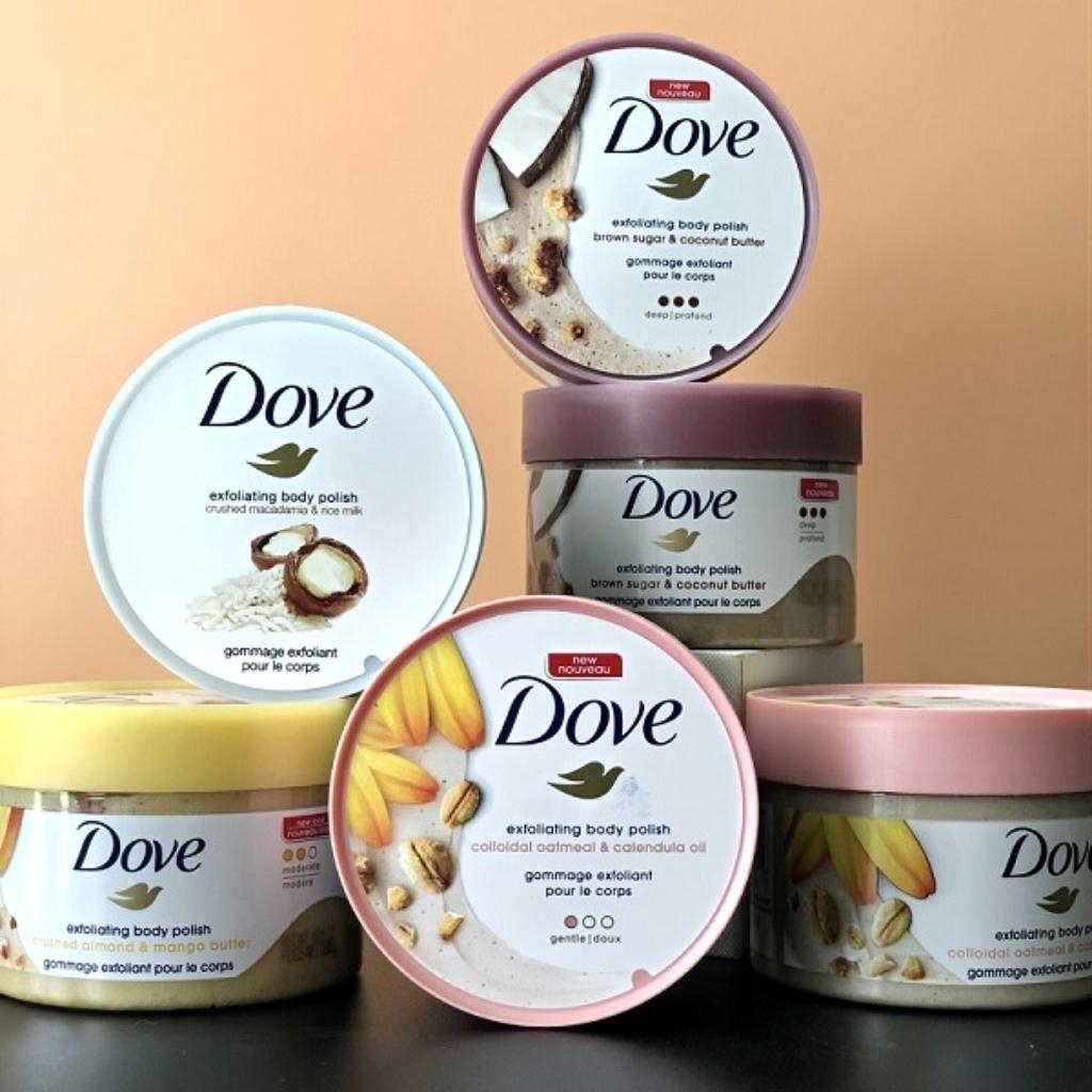 Tẩy Da Chết DOVE Body Giúp Da Mịn Màng Tẩy Tế Bào Chết DOVE Chính Hãng