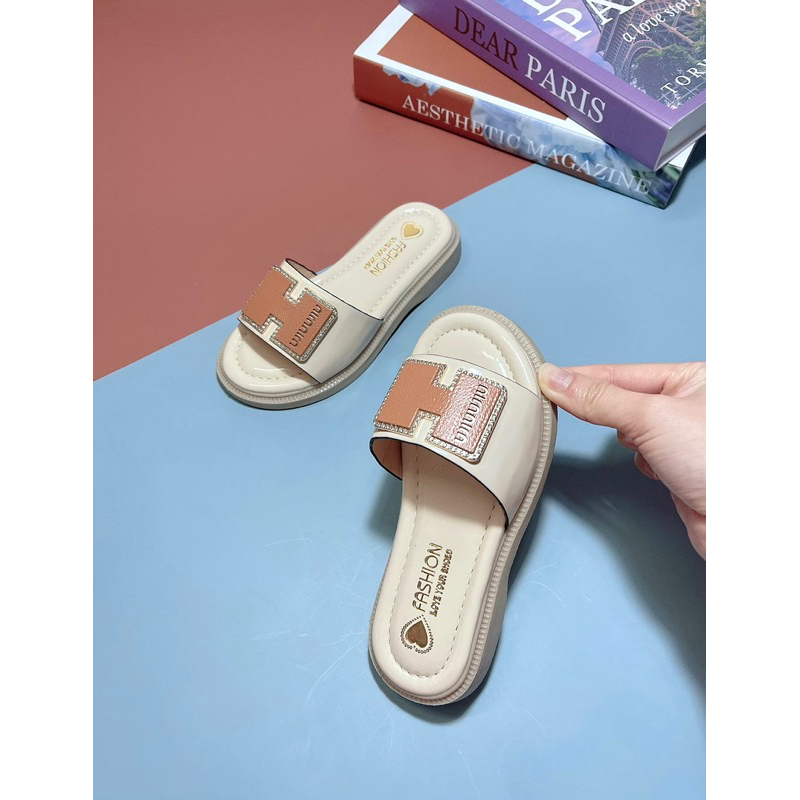 Dép lê H cho bé   sz 26-35