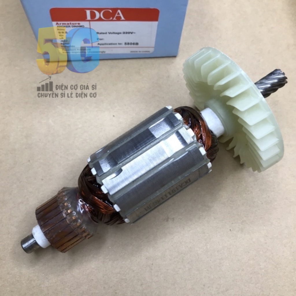 Rotor DCA Máy Cưa Gỗ Makita 5704 - 5806 Hoặc Cưa Gỗ DCA AMY02-185 Các Hãng Khác Có Cùng Thông Số