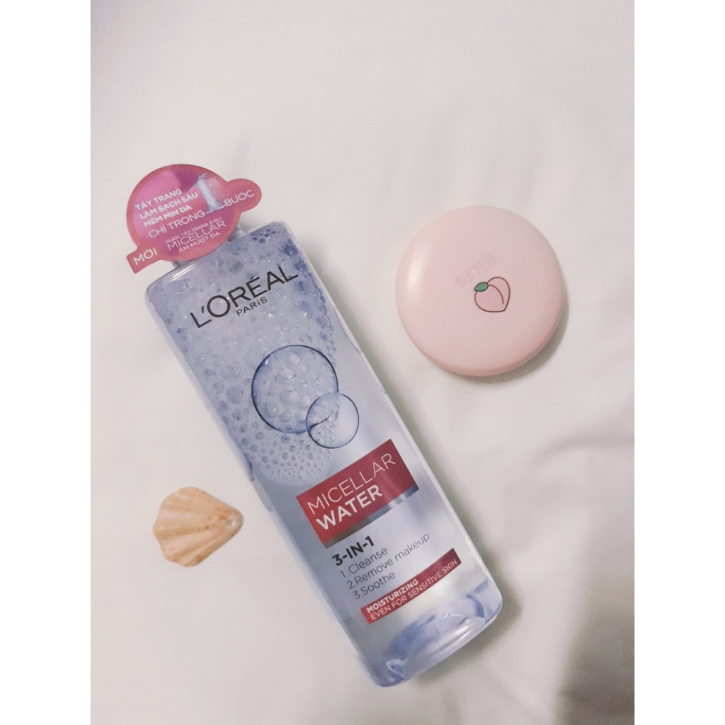 Nước tẩy trang cho mọi loại da L'Oreal Paris 3-in-1 Micellar Water 400ml