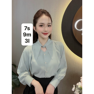 áo sơ mi cổ đức choker 4 màu