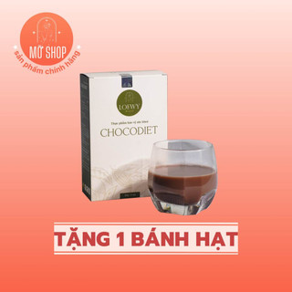 Chocodiet giảm cân, cà phê giảm cân, giảm cân cấp tốc LOEWY BRAND - Tặng 1 bánh hạt ăn kiêng