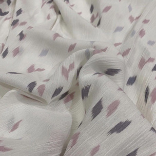 Vải Xô Nhúng Cotton 100% Hoạ Tiết Mềm Rũ Khổ 1m35