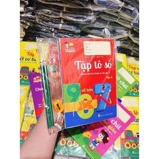 Sét 10 quyển vở tập tô chữ cho bé
