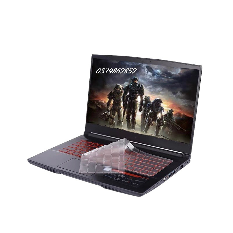 Miếng Silicon Mềm Bọc Bàn Phím Chống Bụi Cho MSI GS65 GF63 GF65 P65 PS42 PS63 15.6"