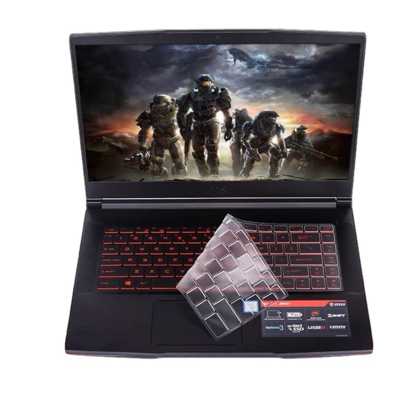 Miếng Silicon Mềm Bọc Bàn Phím Chống Bụi Cho MSI GS65 GF63 GF65 P65 PS42 PS63 15.6"