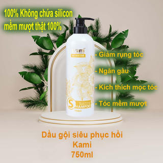 Dầu gội phục hồi tóc kami 750ml