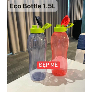 Bình nước Tupperware Eco 1,5 lít, bình to, nắp vặn
