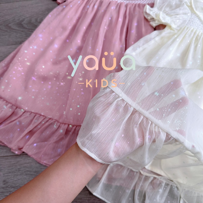 Yauakids - Váy voan smock liebe