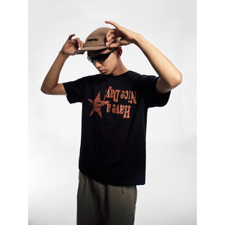 Áo thun nam màu đen in hình skull tee - thestan