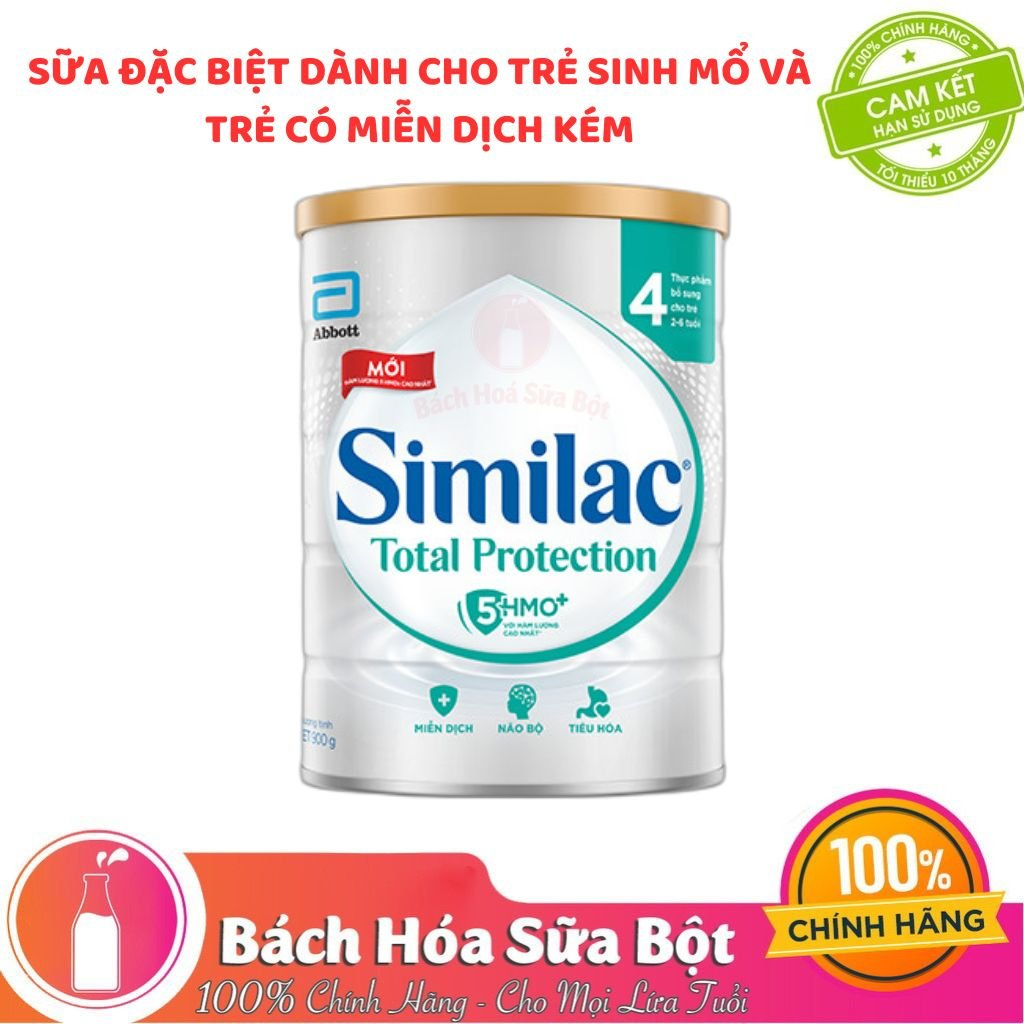 Sữa Bột Abbott Similac Total Protection số 4 (900g) (Date: 2025)