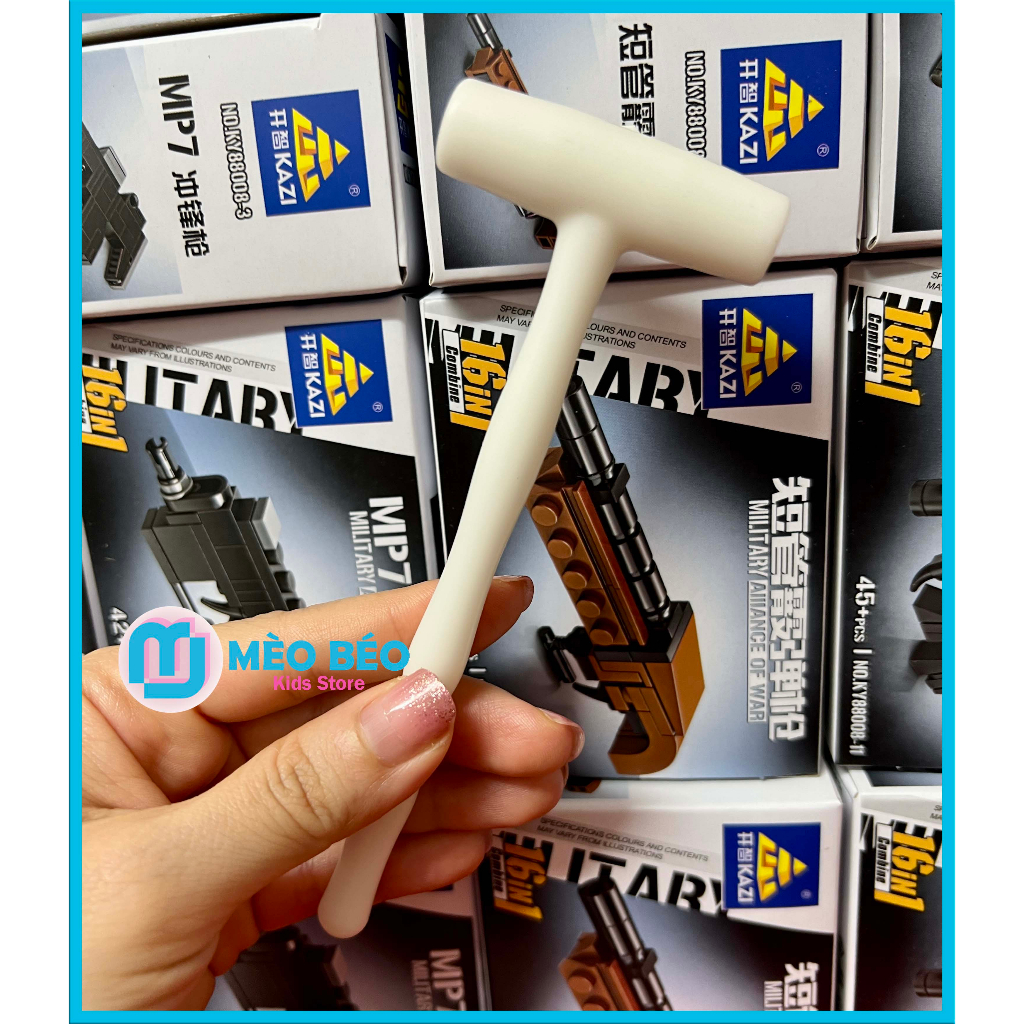 Búa mô hình lắp ráp Mèo Béo Kids Store