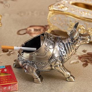 Gạt tàn hợp kim hình con trâu