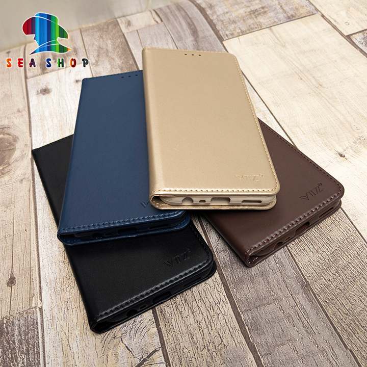 Bao da Samsung A23 5G Dạng ví, Nắp gập-Ốp lưng 2 mặt có thiết kế ví cà thẻ, ngăn lớn để tien mặt - Kính OG cao cấp