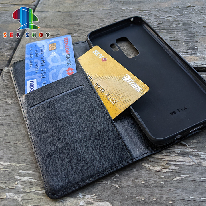 Bao da Samsung A23 5G Dạng ví, Nắp gập-Ốp lưng 2 mặt có thiết kế ví cà thẻ, ngăn lớn để tien mặt - Kính OG cao cấp