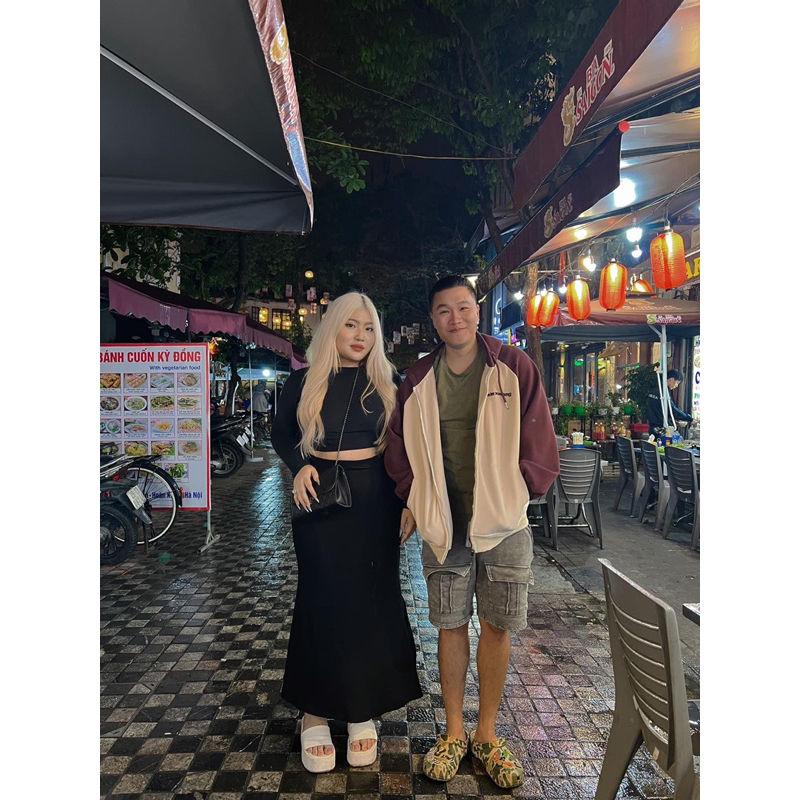 | Chang Tròn | Sét Chân Váy Áo Coptop Bigsize