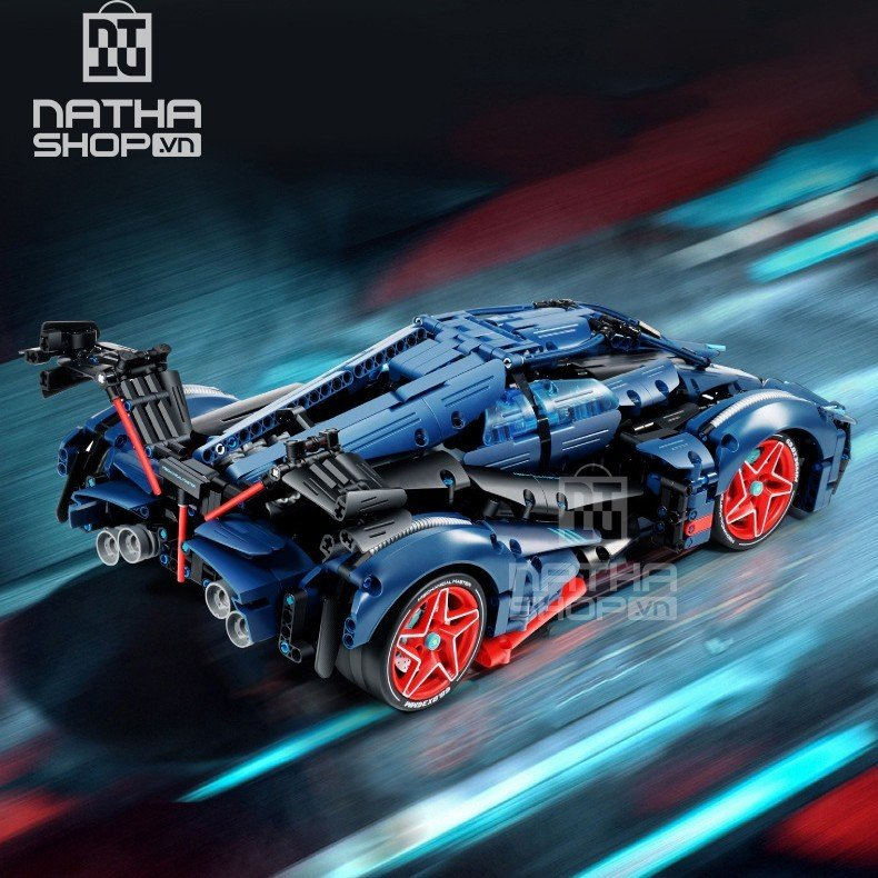 Mô hình lắp ráp LEGO Nathashop Siêu Xe Thể Thao Apollo Intensa Emozione tỉ lệ 1:10 2700 PCS