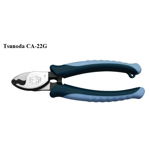Kìm cắt cáp tay cầm đàn hồi Tsunoda CA-22G