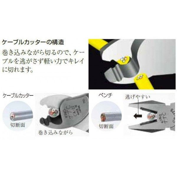 Kìm cắt cáp Tsunoda CA-22S