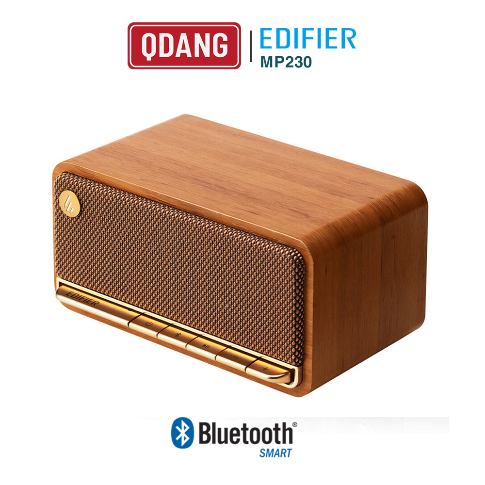 Loa bluetooth 5.0 Edifier MP230 - Thiết kế cổ điển Công suất 20W Tích hợp thẻ nhớ