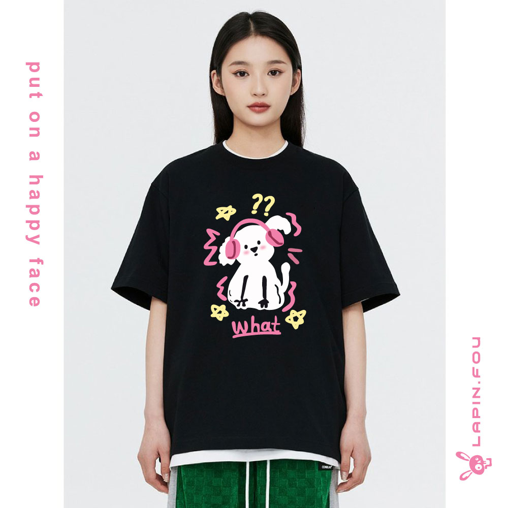 Áo Thun Unisex Nam Nữ Local Brand - Lapin.Fou Cute Lapin