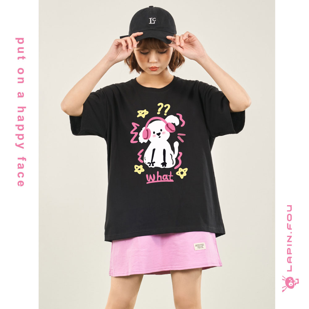 Áo Thun Unisex Nam Nữ Local Brand - Lapin.Fou Cute Lapin