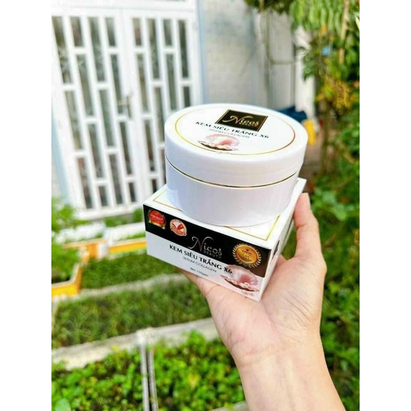 KEM BODY CẤY TRẮNG X6 NICOS chính hãng