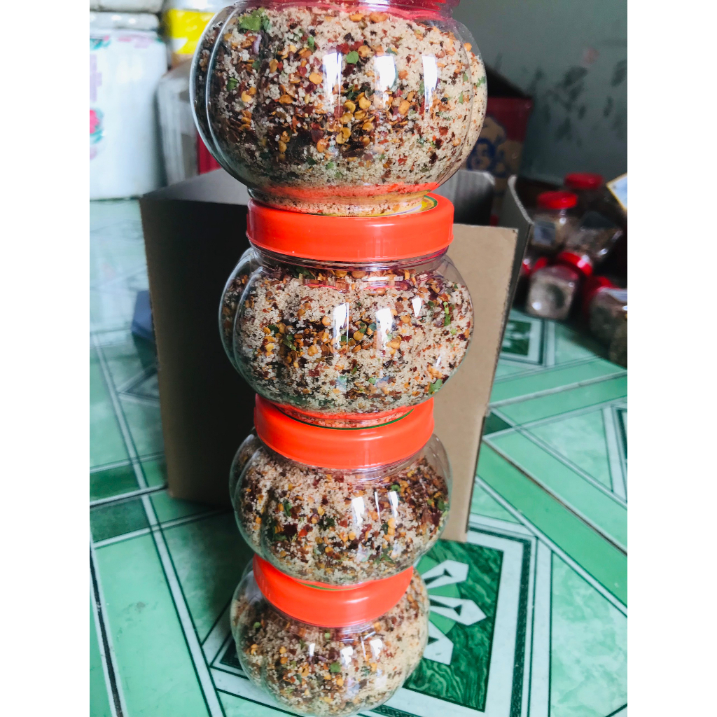 Muối chẩm chéo khô combo 4 lọ