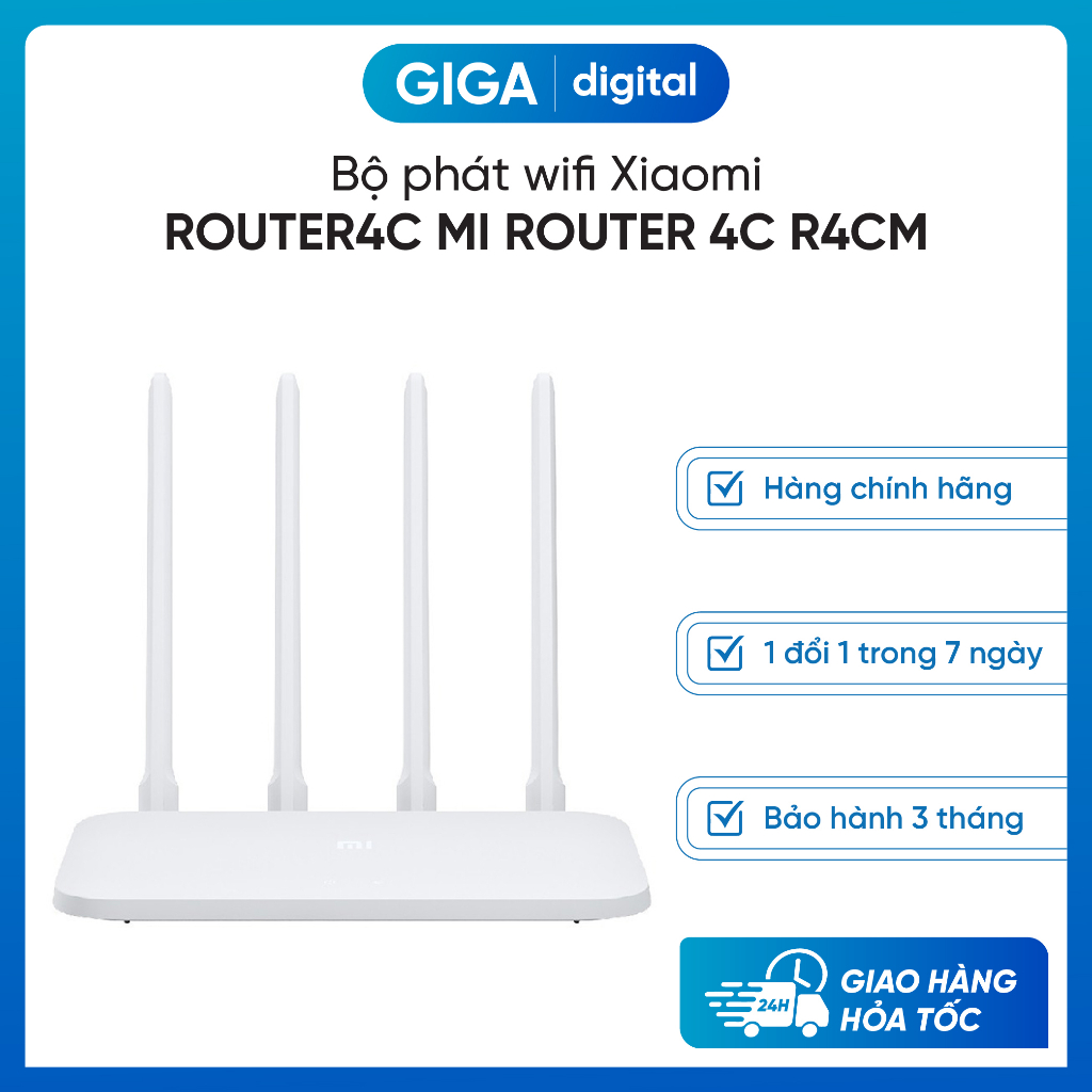 [HCM] Bộ phát sóng wifi Xiaomi Router4c Mi Router 4C R4CM