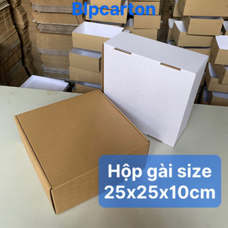 COMBO 5 HỘP CARTON GÀI DỰNG QUẦN ÁO, TÚI XÁCH, PHỤ KIỆN SIZE 25X25X10CM