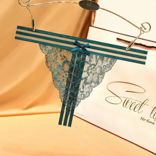  Quần Lót Nữ Ren Lọt Khe Chữ T Viền Chun Mềm Mại Sexy mã 2274 r. 