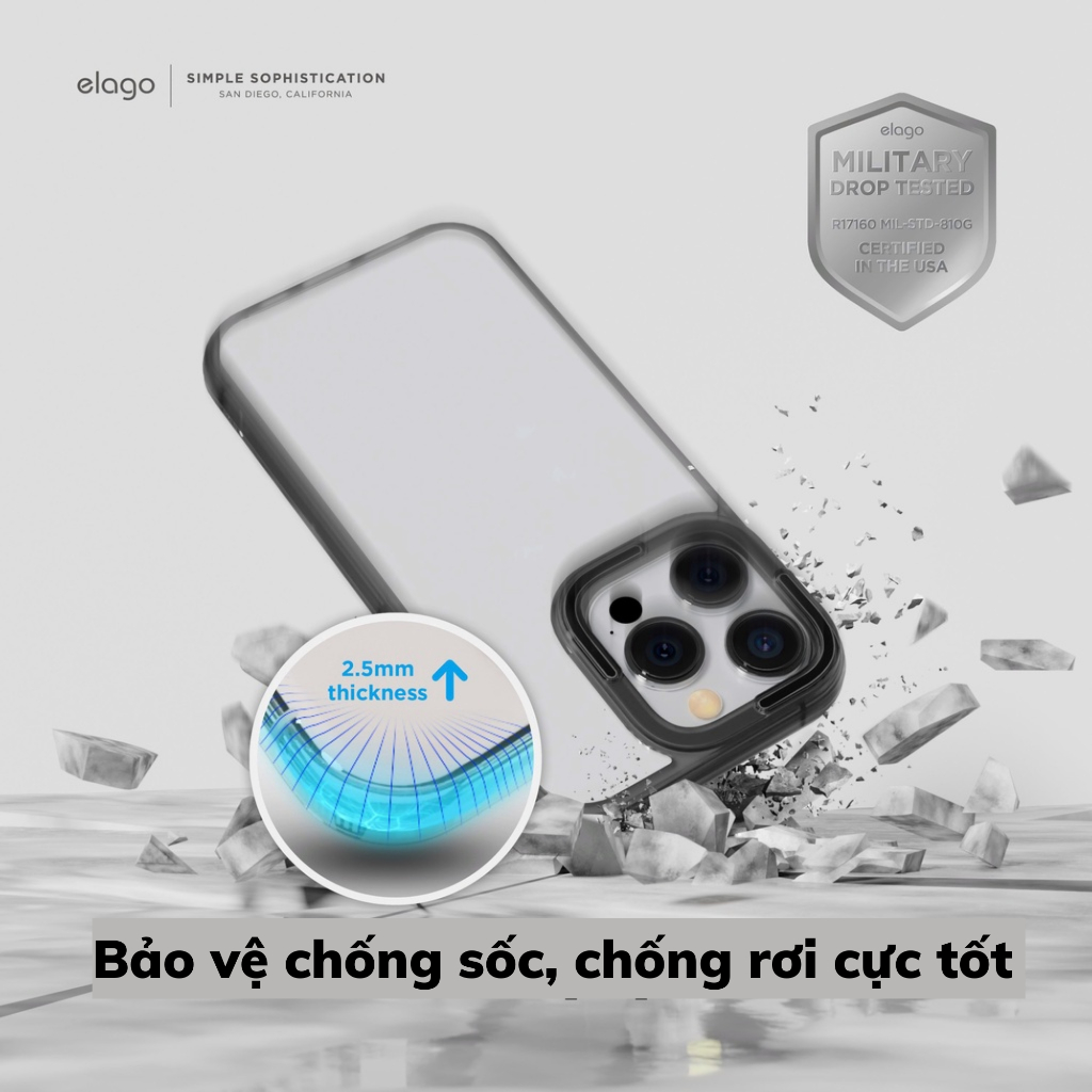 Ốp Lưng Elago Dual Case Cho Iphone 14