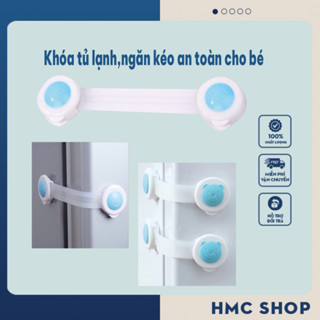 Khóa tủ lạnh, ngăn kéo an toàn cho bé tiện dụng