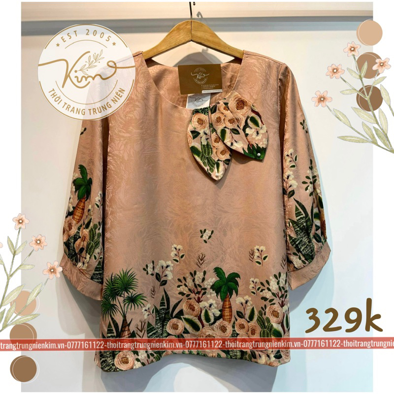 ÁO LỤA HẢI ĐƯỜNG SANG TRỌNG