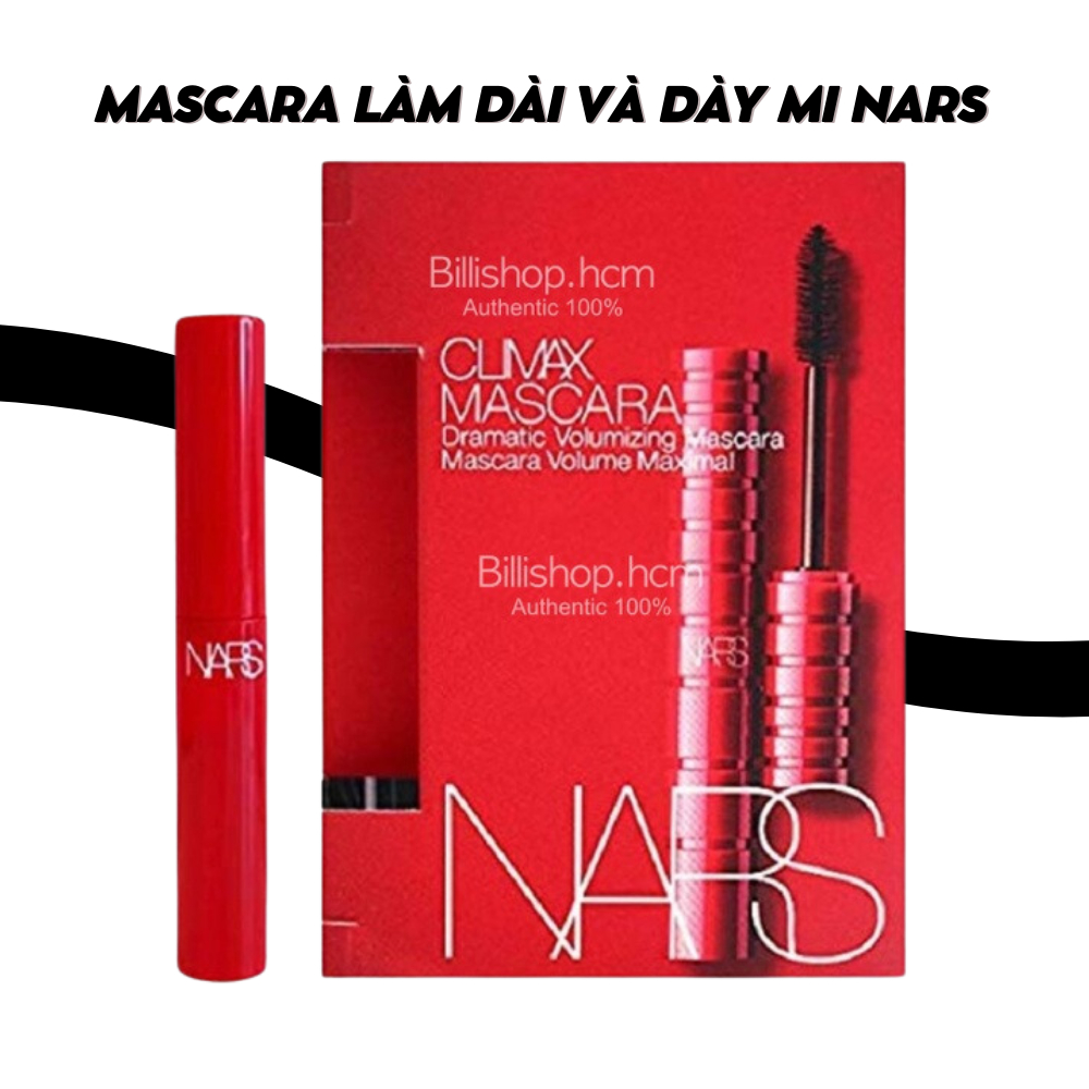 [AUTH] [TRAVELSIZE]  Mascara Làm Dày Và Dài Mi Nars 1.8G