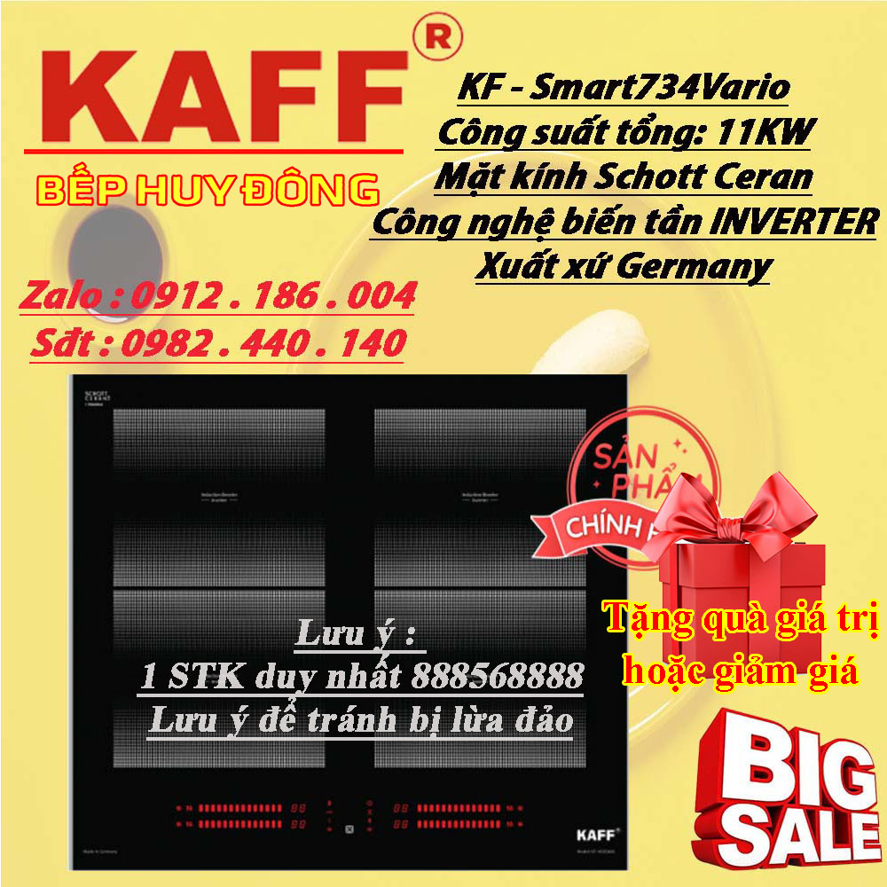 Bếp điện từ KAFF KF - HIDE868I