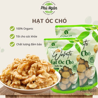 Hạt óc chó tách vỏ, hạt óc chó cho bà bầu, hạt dinh dưỡng tốt cho sức khỏe hộp 500gr