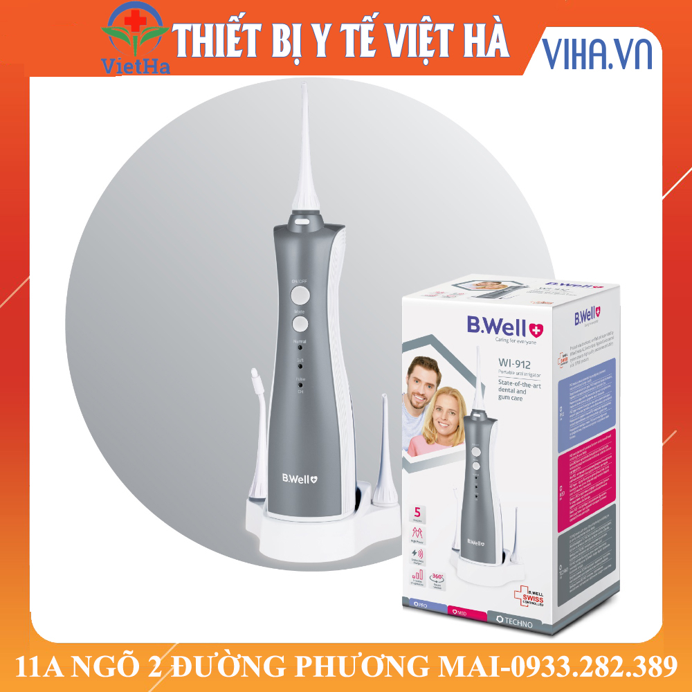TĂM NƯỚC CẦM TAY NHẬP KHẨU THỤY SỸ - B.WELL WI-912 HÀNG CHÍNH HÃNG BH 2 NĂM