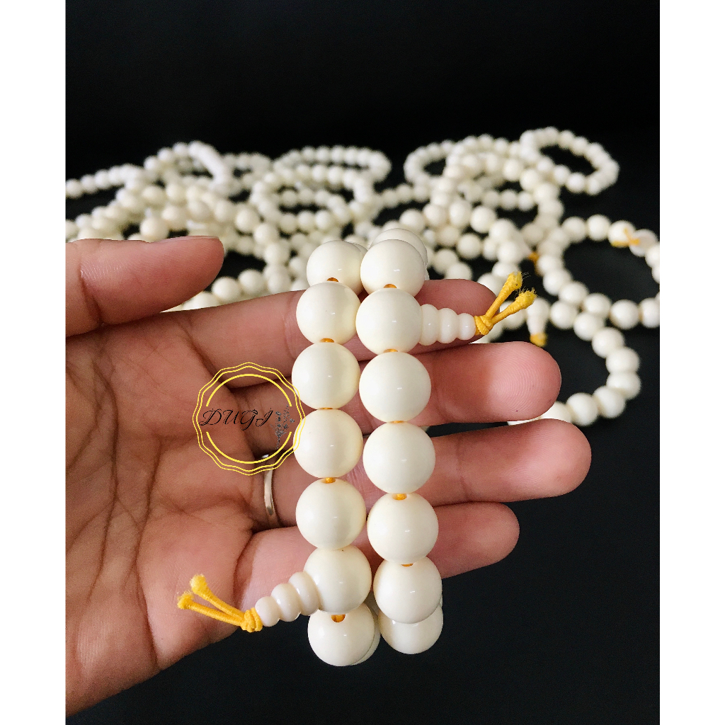 Chuỗi đeo tay xương mỹ nghệ màu ngà -  Dugi store