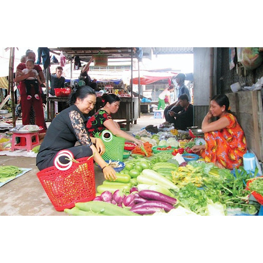 Làn nhựa đi chợ Việt Nhật Chất liệu nhựa PP nguyên sinh, an toàn, bền đẹp, đảm bảo vệ sinh an toàn 2640-2642