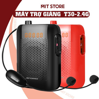 Máy Trợ Giảng Không Dây APORO T30 UHF - Có Bluetooth, Công suất 20w, BẢO HÀNH 12 THÁNG