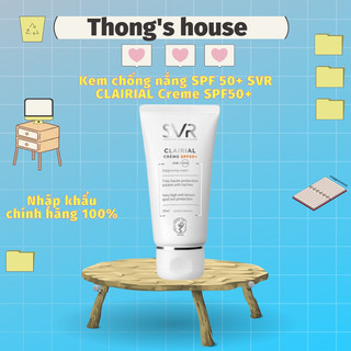 Kem chống nắng spf 50+ svr clairial creme spf50+ 50ml | sinchi house
