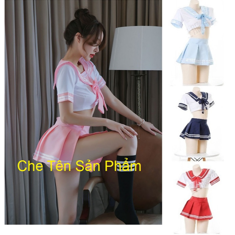 đồ cosplay sexy nữ sinh nhật, hầu gái lolita, thư ký dễ thương SOC9015