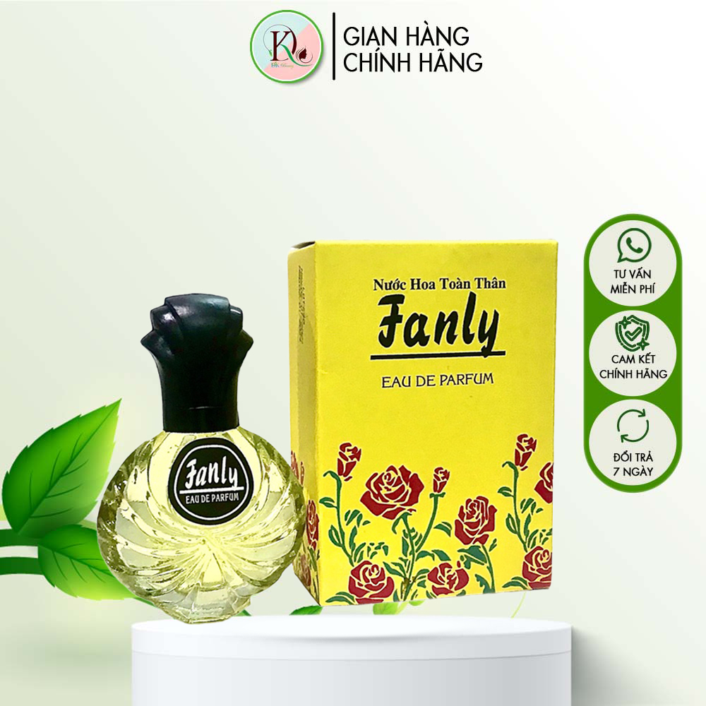 Nước hoa toàn thân Fanly 30ml hương thơm quyến rũ, tinh tế - CH14