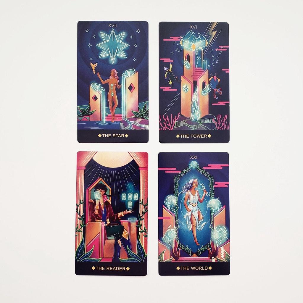 Bộ Bài FANTÔME TAROT DECK Nifoki B6