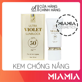 Kem Chống Nắng Ultra Violet Sunblock A Cosmetics Chính Hãng Mỹ Phẩm Phương Anh