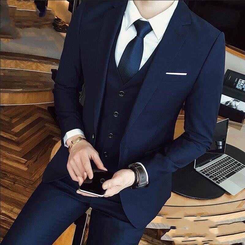 Áo Vest Nam , Áo Blazer Nam thiết kế chuẩn form dáng Hàn Quốc - Q&Q STORE